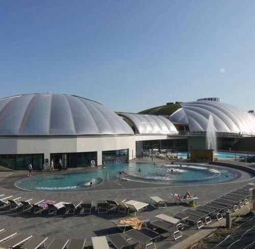 Sistema de cobertura em ETFE Texlon® - AQUAPARK DI CONCOREZZO - Vector Foiltec
