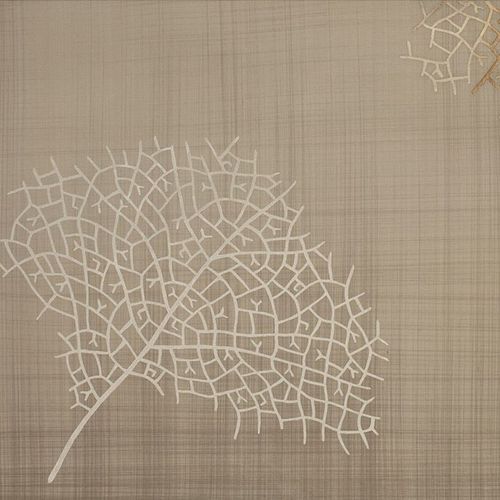 Papel de parede contemporâneo - KAREHA - Fromental - em seda / estampado / feito à mão