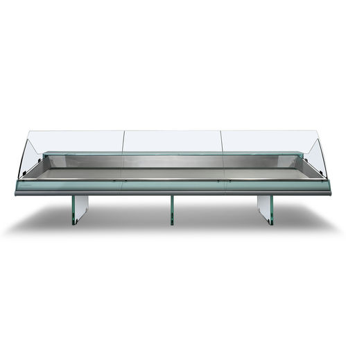 Vitrina refrigerada tipo balcão - EMERALD - CRIOCABIN S.p.A. - para peixaria / com iluminação / sob medida