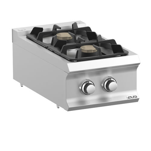 Fogão a gás - FB74TXL - mbm - profissional / 2 bocas / 1 forno