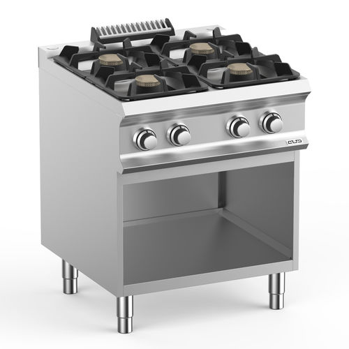 Fogão a gás - FB77AXS - mbm - profissional / 4 bocas / 1 forno