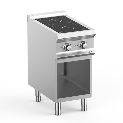 Fogão de indução - IN74A - mbm - profissional / 2 bocas / 1 forno