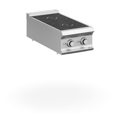 Fogão de indução - IN94T - mbm - profissional / 2 bocas / 1 forno