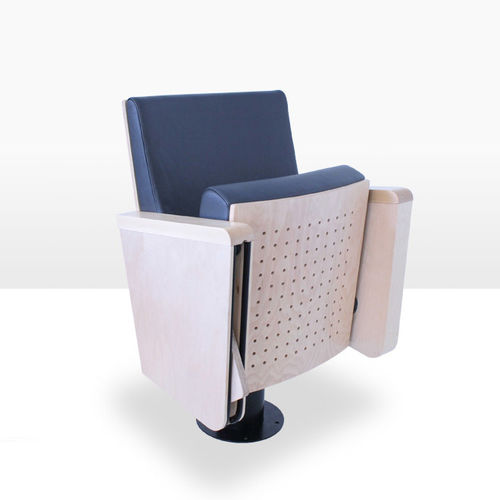 Cadeira de conferência contemporânea - IRIS - ASCÉNDER - para ambiente interno / em tecido / com base metálica