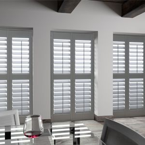 Veneziana em madeira - XATIVA - Luxmader - em aço inoxidável / para janela / para porta