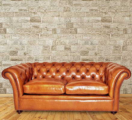 Sofá Chesterfield - Rochester  - Kingsgate Furniture ltd - em couro / com braços / personalizável