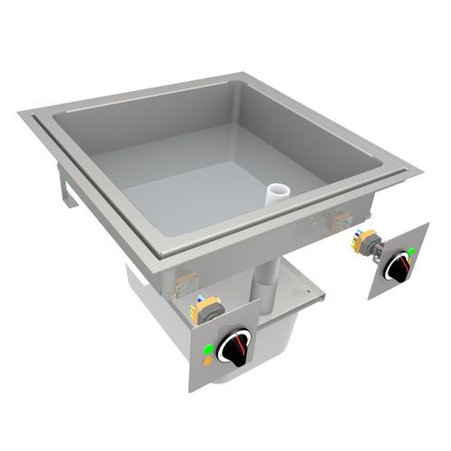 Chapa de grelhar para cozinha profissional - MS-B-60E - MENU SYSTEM AG - de indução / de embutir