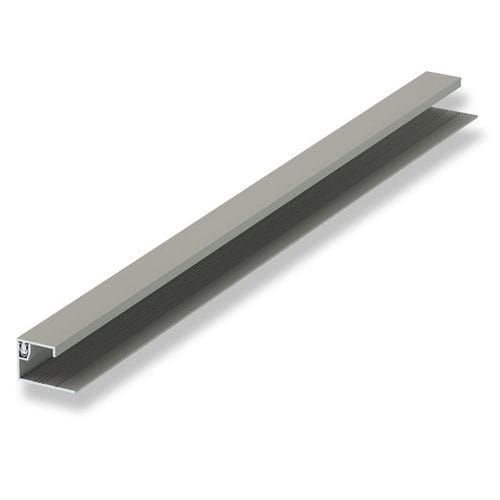 Terminal de acabamento em alumínio - 9321 - GEOLAM - para ângulo externo / para fachada / em C