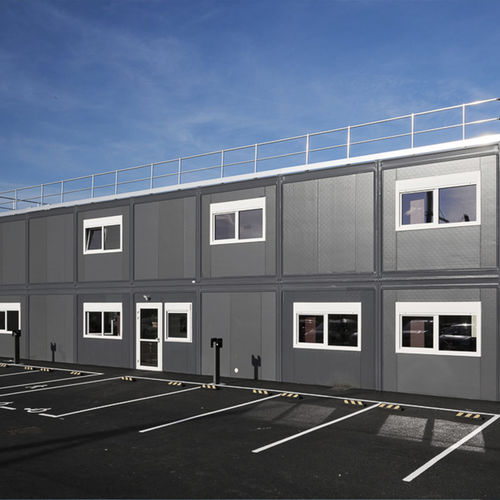 Construção modular - VEOLIA 256 m² - Cougnaud - para escritório / ecológica