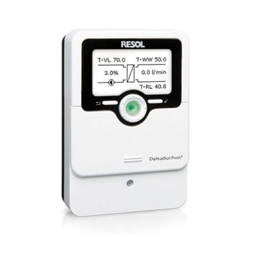 Regulador de aquecimento de parede - DELTASOL FRESH® - RESOL Elektronische Regelungen GmbH - para aquecedor solar de água