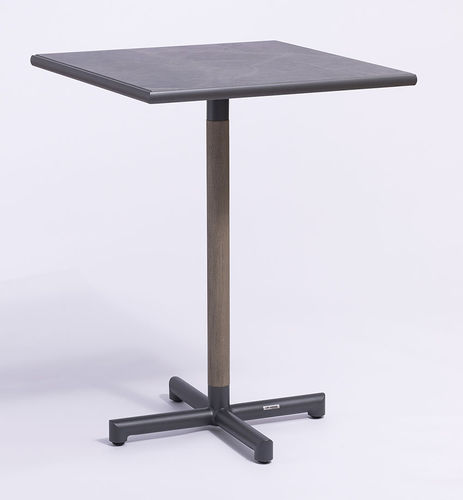 Base de mesa em teca - BASTINGAGE - LES JARDINS - contemporânea / para mesa alta