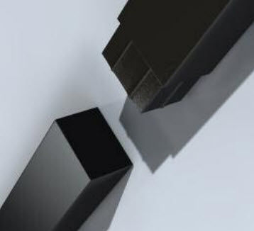 Condutor vertical em alumínio - FLUSHJOINT : RECTANGULAR  - Alumasc Exterior Building Products