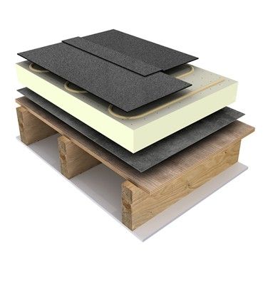Impermeabilizante betuminoso para telhado - EUROROOF MONO - Alumasc Exterior Building Products - autoadesivo