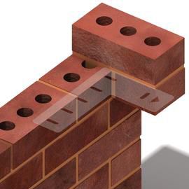 Sistema de fixação em aço inoxidável - REVEAL SUPPORT - Ancon Building Products - para revestimento de fachada / para parede / para ambiente externo