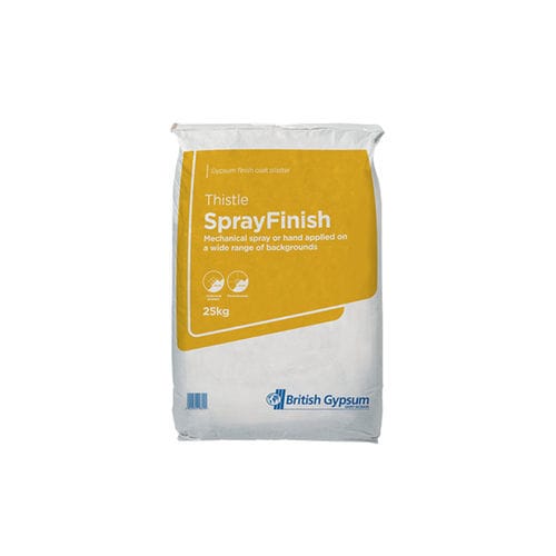 Gesso para alvenaria - THISTLE SPRAYFINISH - British Gypsum Limited 