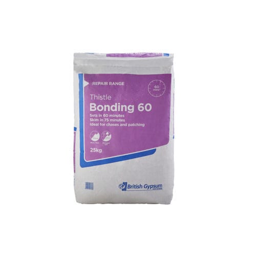 Argamassa de reparação - THISTLE BONDING 60 - British Gypsum Limited  - para concreto / para alvenaria / para revestimento cerâmico