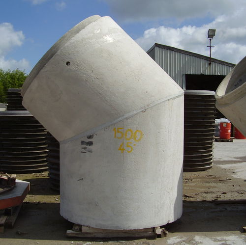 Tubo em concreto pré-fabricado - BENDS - CPM Group Ltd  - para sistema de drenagem