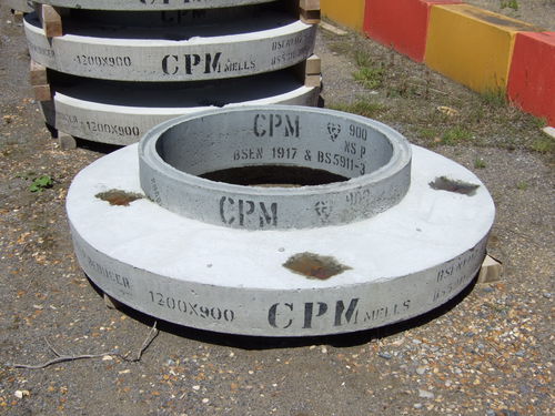 Tampa para caixa de inspeção em concreto - LANDING SLABS - CPM Group Ltd  - redonda