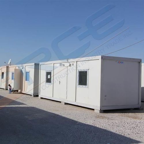 Construção pré-fabricada - FIELD EMERGENCY ACCOMMODATION UNITS - DORCE Prefabricated Building & Construction Industry Trade Inc.  - modular / contêiner / em aço