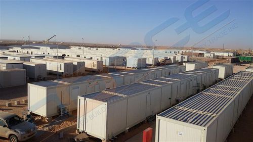 Construção pré-fabricada - TIMIMOUN GAS FIELD DEVELOPMENT PROJECT - DORCE Prefabricated Building & Construction Industry Trade Inc.  - provisória / contêiner / em concreto