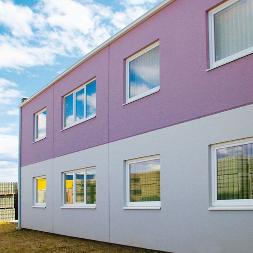 Painel sanduíche para fachada - EBAWE Anlagentechnik GmbH  - para parede / face em concreto