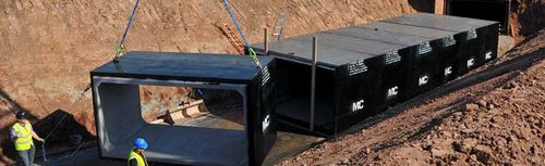 Bueiro em concreto pré-fabricado - BOX CULVERTS - F P McCann Ltd 