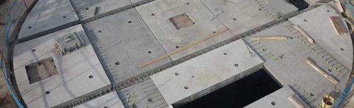 Caixa de inspeção para cabos em concreto pré-fabricado - SHAFT COVER & LANDING SLABS - F P McCann Ltd 