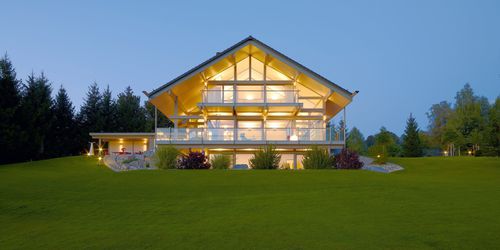 Casa pré-fabricada - ART 5 SAMPLE 1 - Huf Haus  - ecológica / moderna / de 2 andares
