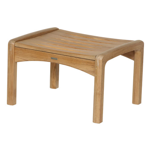 Otomana contemporânea - Monterey - Barlow Tyrie - em teca / retangular / para ambiente externo