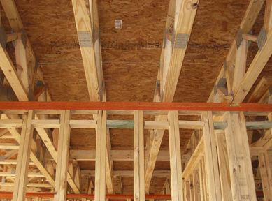 Painel para construção OSB - SOLIDSTART® LSL - LP Building Products (Louisiana-Pacific Corp.)  - para edifício
