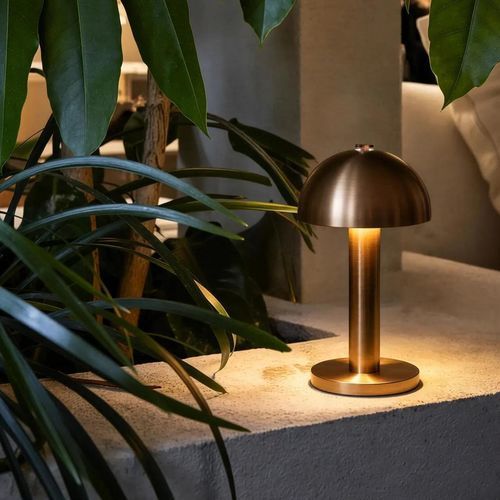 Luminária de mesa - KREON - KREON - metálica / moderna / com bateria recarregável