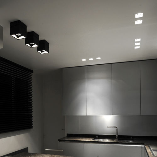 Downlight de sobrepor - PROLOGE 145 SINGLE - KREON - de LED / quadrado / IP20