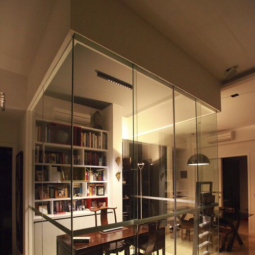 Plafon contemporâneo - NUIT - KREON - linear / em alumínio / de LED