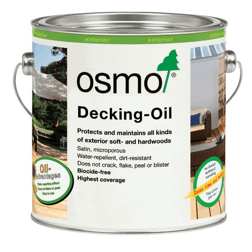 Óleo para piso de madeira - DECKING-OILS - Osmo UK 