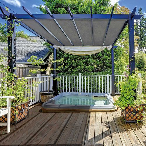 Tela de sombreamento em polietileno - SOLEADO DUO - Tenax UK Ltd  - para jardim