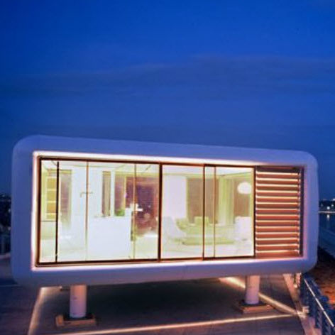 Casa modular - 001 - loftcube - contemporânea