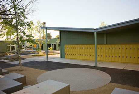 Construção modular - THE COUNTRY SCHOOL - OMD office of mobile design - pré-fabricada / metálica / para escola