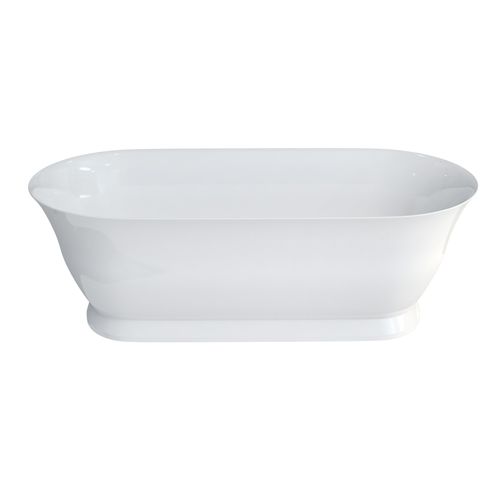 Banheira oval - FLORENZA - Clearwater Baths - freestanding / em compósito / branca