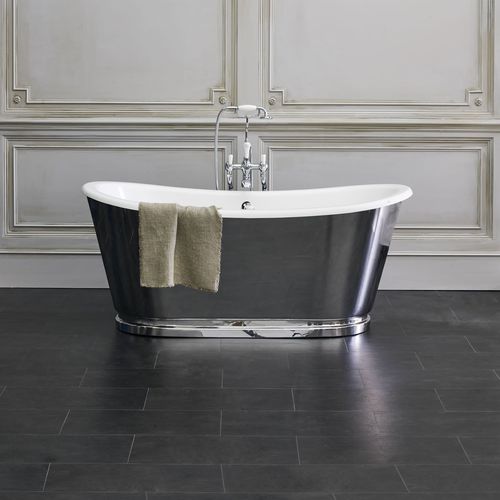 Banheira oval - BALTHAZAR - Clearwater Baths - freestanding / em compósito / em aço inoxidável