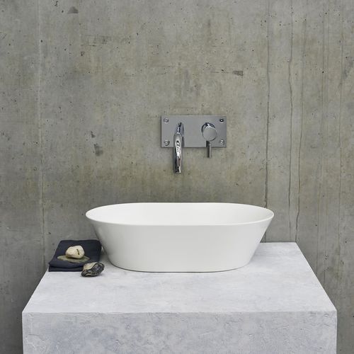 Cuba de apoio - SONTUOSO  - Clearwater Baths - em pedra natural / oval / contemporânea