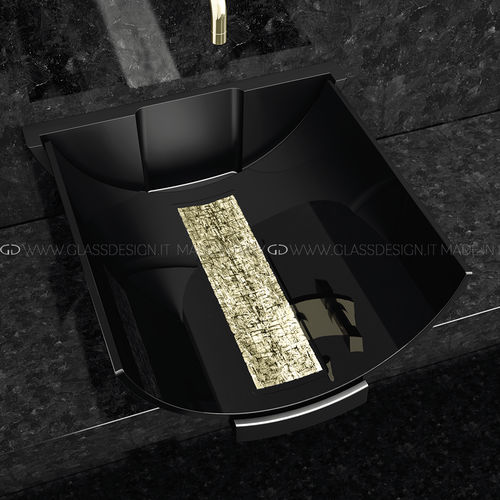 Cuba de apoio - Calla Murano - GLASS DESIGN Srl - em vidro de Murano / em VetroFreddo® / feita à mão