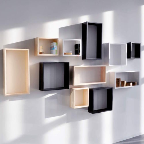 Estante de parede - VISTA CUBE - XLBoom - contemporânea / em madeira