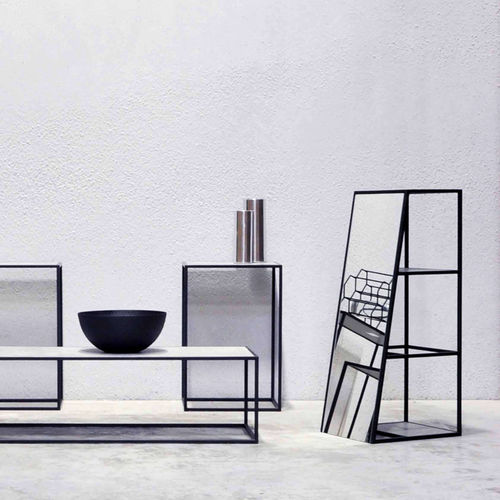 Espelho de piso - ELEMENTS - XLBoom - contemporâneo / retangular / em aço