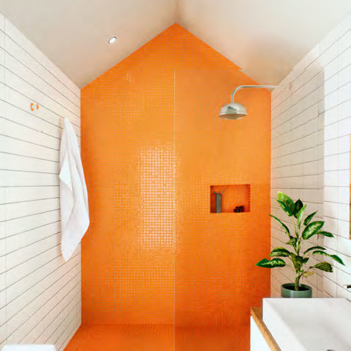 Pastilhas em grés porcelanato - ARENARIA - CE.SI. - brilhante / para ambiente interno / para banheiro