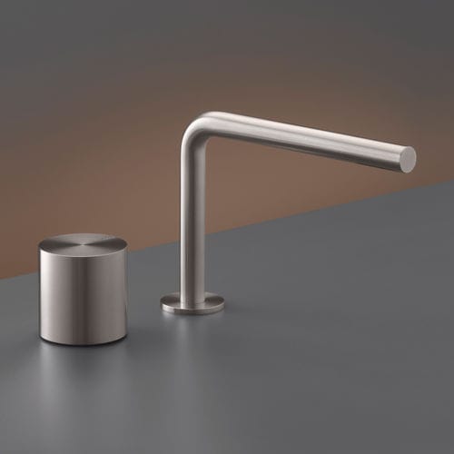 Misturador monocomando para lavatório - OPS01 - CEADESIGN - de bancada / em aço inoxidável / para banheiro