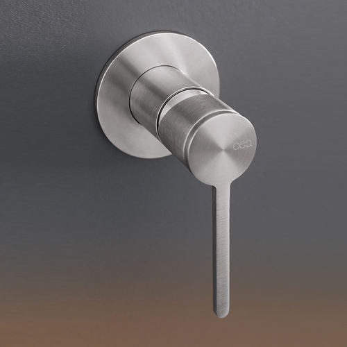 Misturador monocomando para lavatório - INV80 - CEADESIGN - de parede / em aço inoxidável / para banheiro