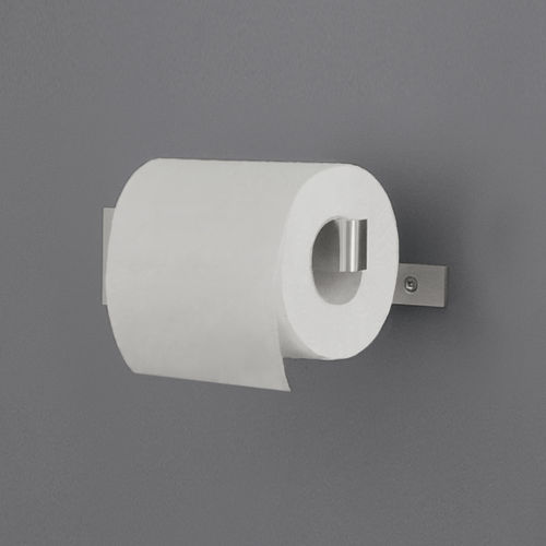 Porta-papel higiênico de parede - ZIQ68 - CEADESIGN - em aço inoxidável / da linha comercial / da linha residencial