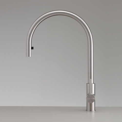 Misturador monocomando de bancada - MIL201 - CEADESIGN - em aço inoxidável / para cozinha / 1 furo