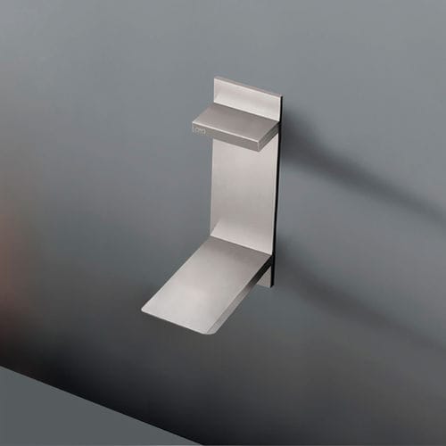 Misturador monocomando para lavatório - BAR13 - CEADESIGN - de parede / em aço inoxidável / para banheiro