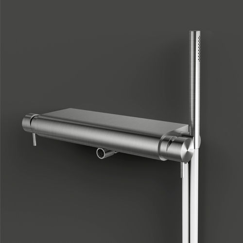 Misturador monocomando para box de banheiro - MIL97 - CEADESIGN - para banheira / de parede / em aço inoxidável